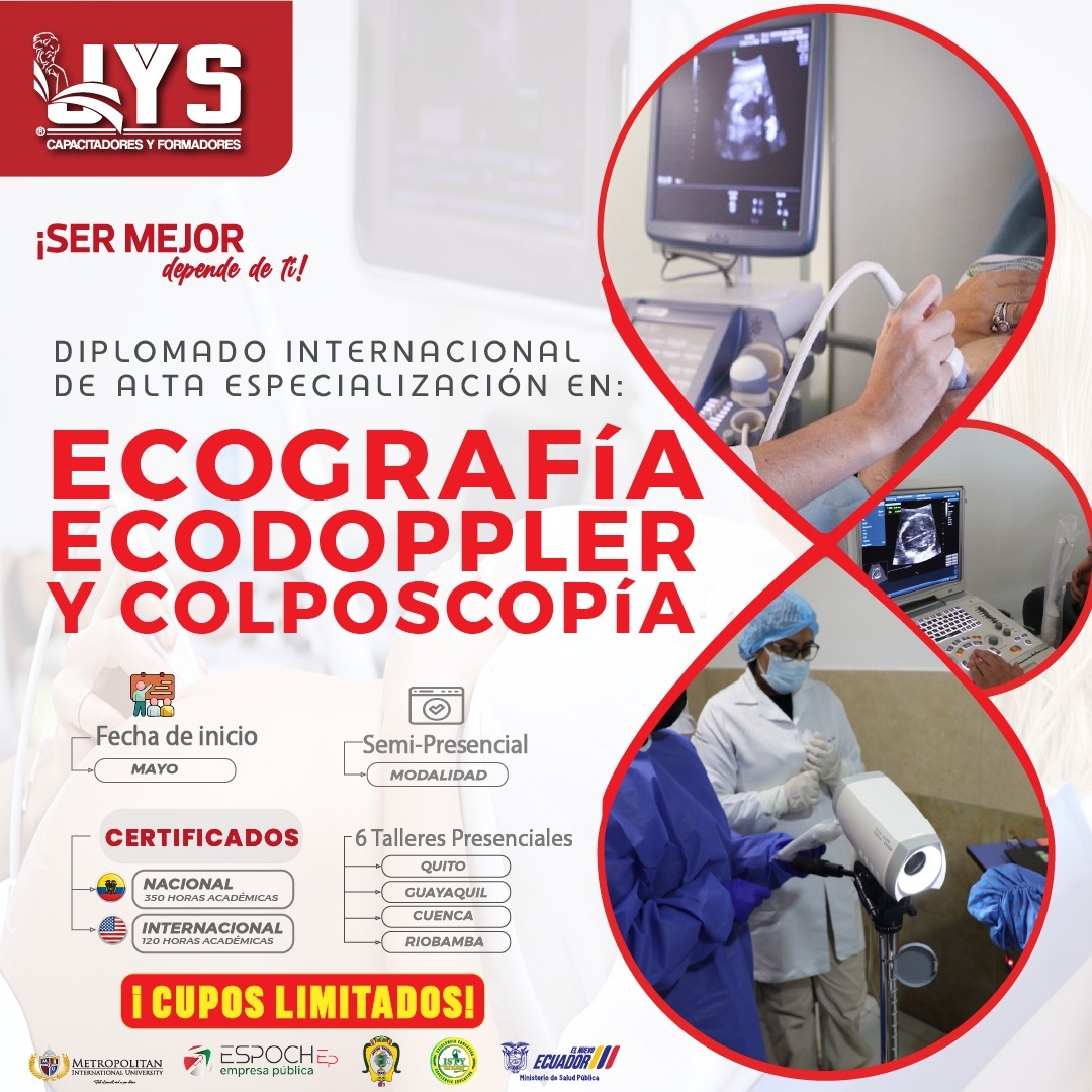 Imagen Ecografia Eco Doppler y colposcopia.